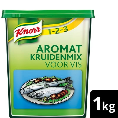Knorr 1-2-3 Aromat Smaakverfijner voor Vis Poeder 1 kg - 